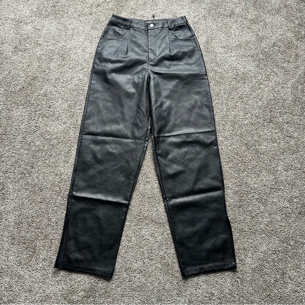 Nasty Gal Faux Leather Pants
